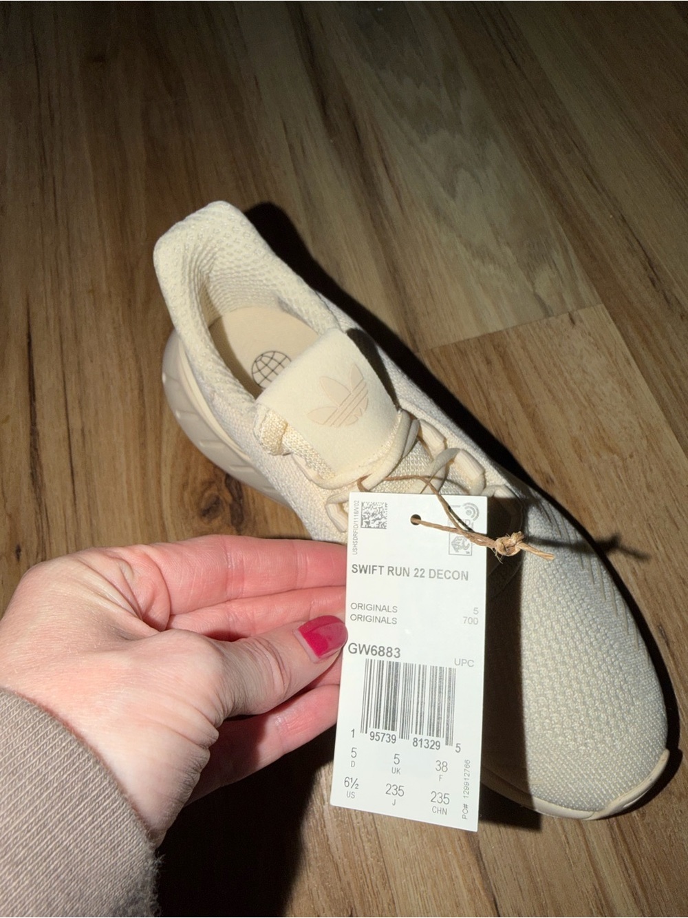 adidas Swift Run 22 Decon Women's Sneakers — Cream